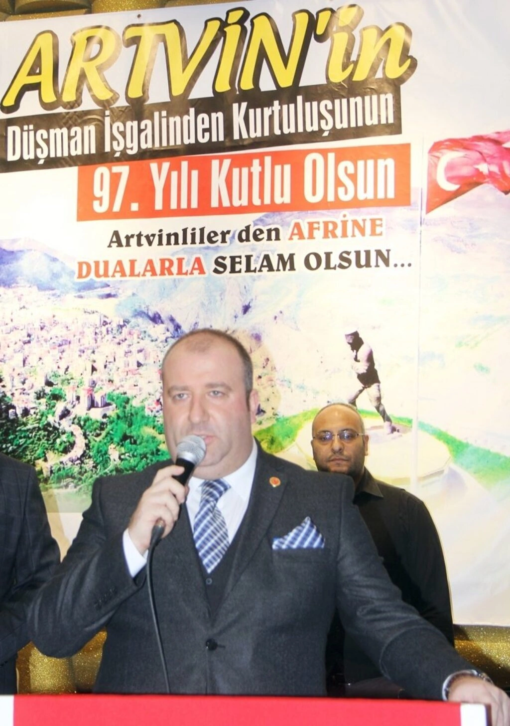 ARTVİN'İN KURTULUŞ YILDÖNÜMÜNDE SAMSUN'DAN AFRİN'E VE ŞEHİTLERE DUA