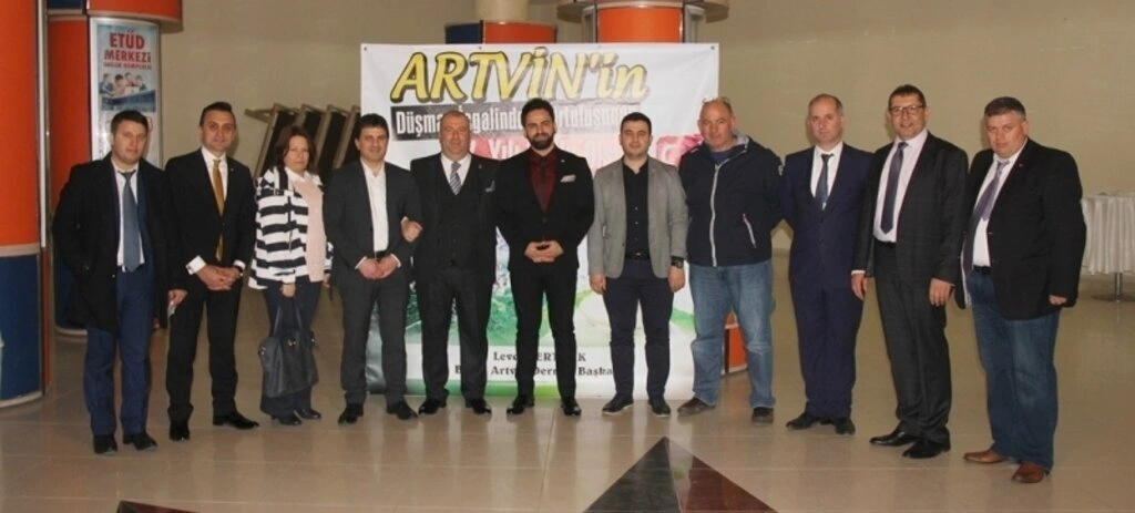 ARTVİN'İN KURTULUŞ YILDÖNÜMÜNDE SAMSUN'DAN AFRİN'E VE ŞEHİTLERE DUA