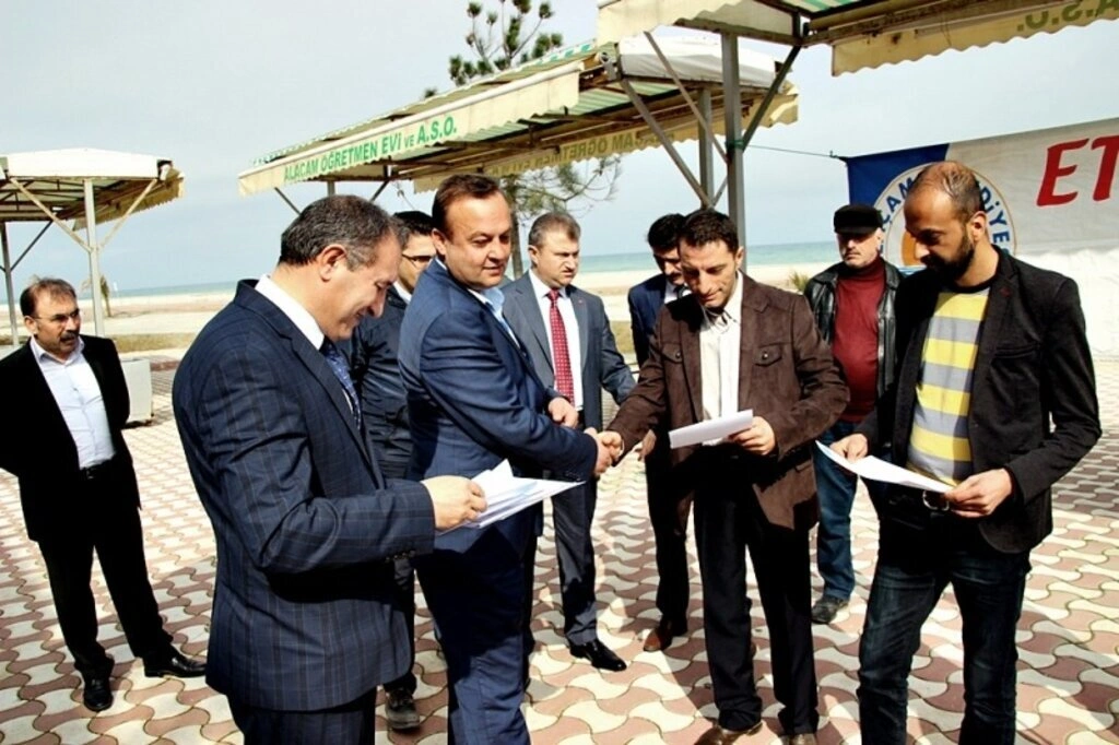 Alaçam'da Engelli ve Hükümlü Girişimcilere Belgeleri Verildi
