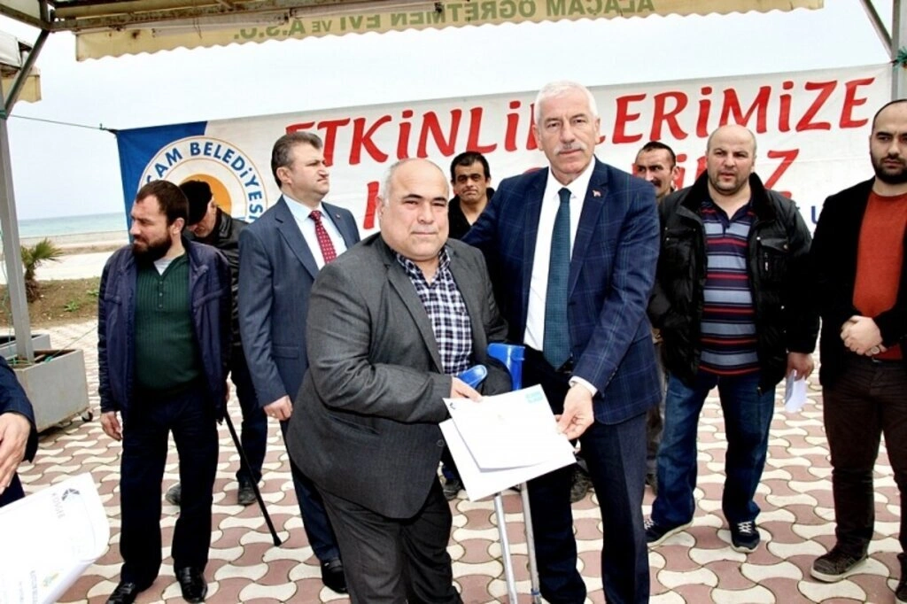 Alaçam'da Engelli ve Hükümlü Girişimcilere Belgeleri Verildi