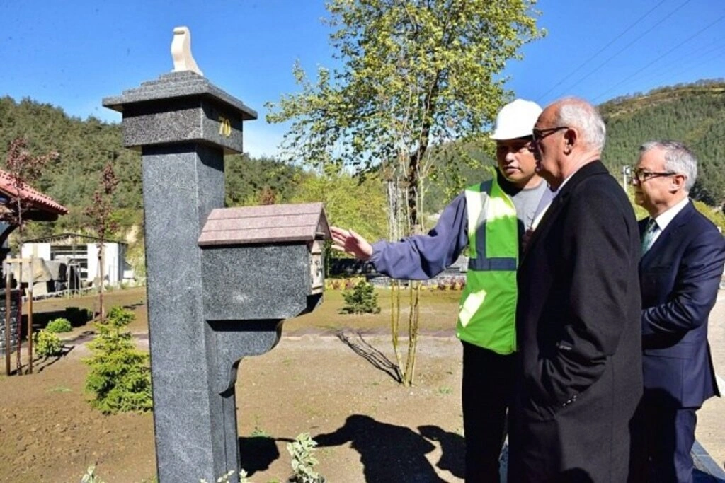 Samsun doğal Taşlarla nakış gibi işleniyor