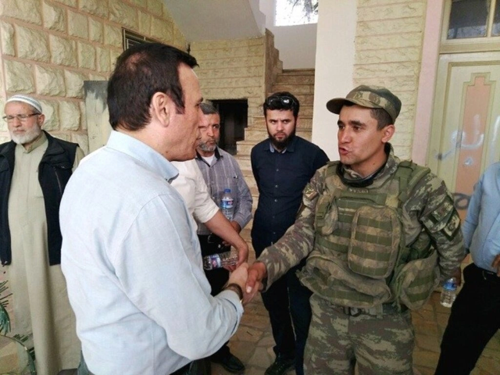 Canik Belediye Başkanı Osman Genç Afrin'den döndü