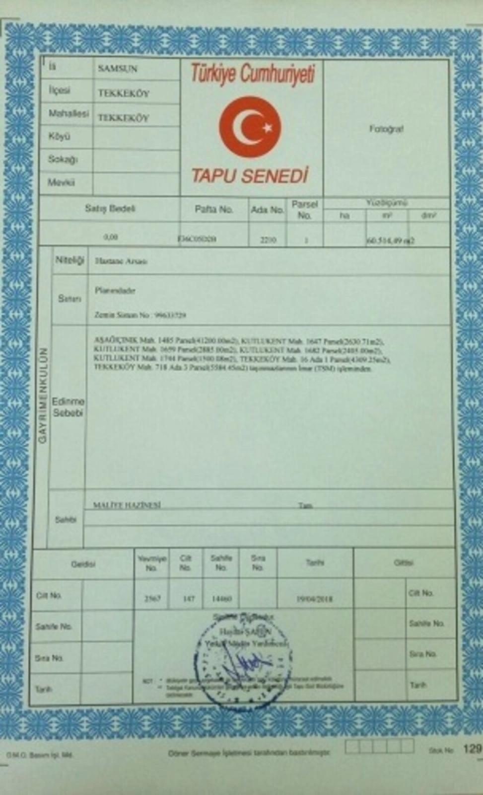 Tekkeköy'de bir asırlık hasret sona eriyor