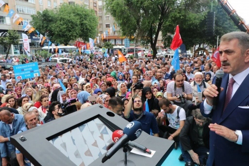 AK Parti Samsun Seçim Koordinasyon Merkezi Açıldı