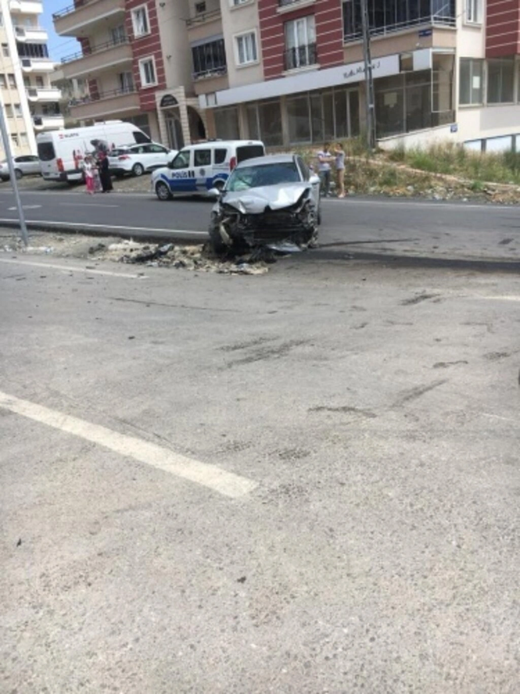 Atakum Yeni Mahallede Yine Kaza