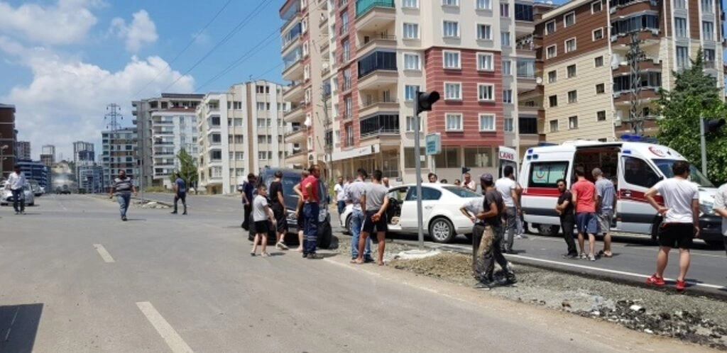 Atakum Yeni Mahallede Yine Kaza
