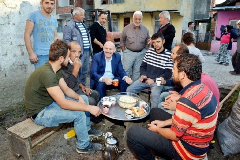 Başkan Kul’u Terme halkından hizmet teşekkürü