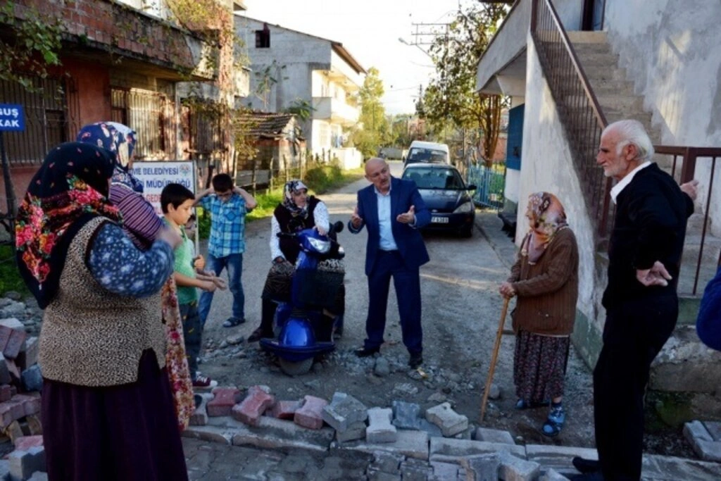 Başkan Kul’u Terme halkından hizmet teşekkürü