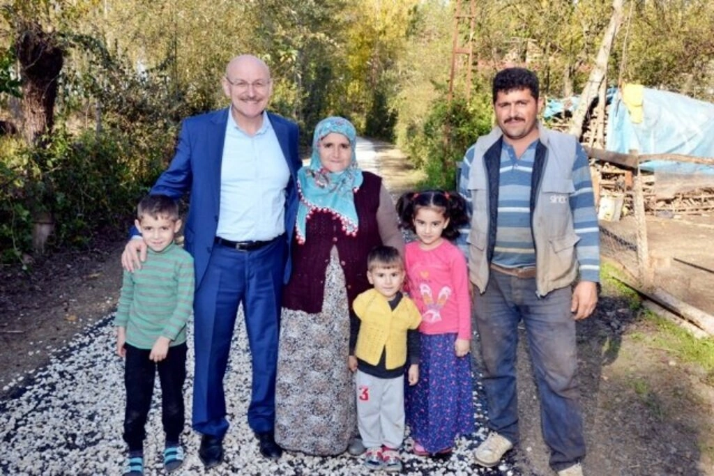 Başkan Kul’u Terme halkından hizmet teşekkürü
