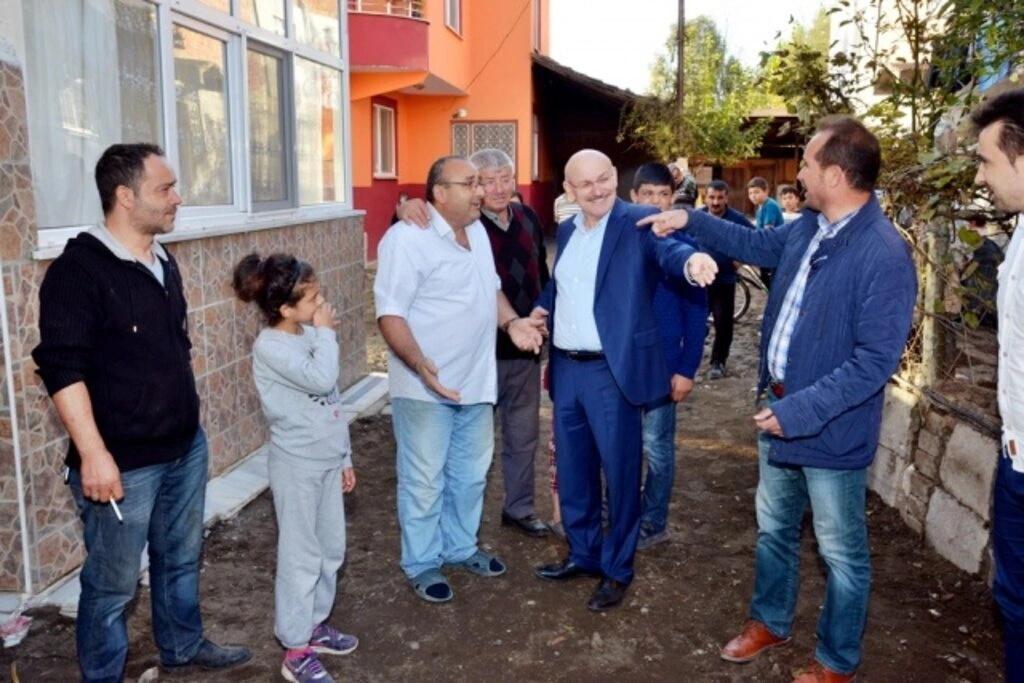 Başkan Kul’u Terme halkından hizmet teşekkürü