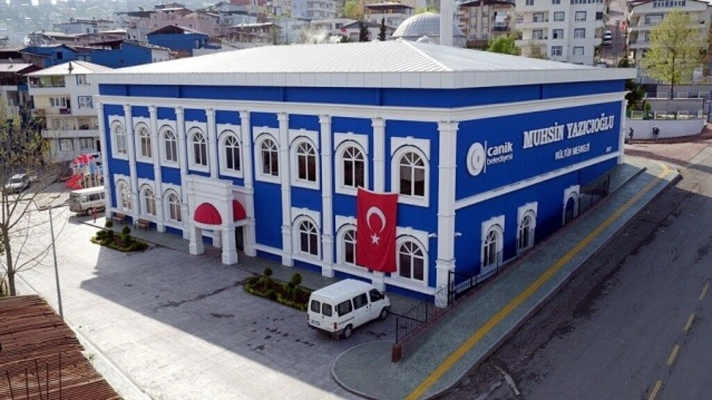 Canik Muhsin Yazıcıoğlu Kültür Merkezi açıldı