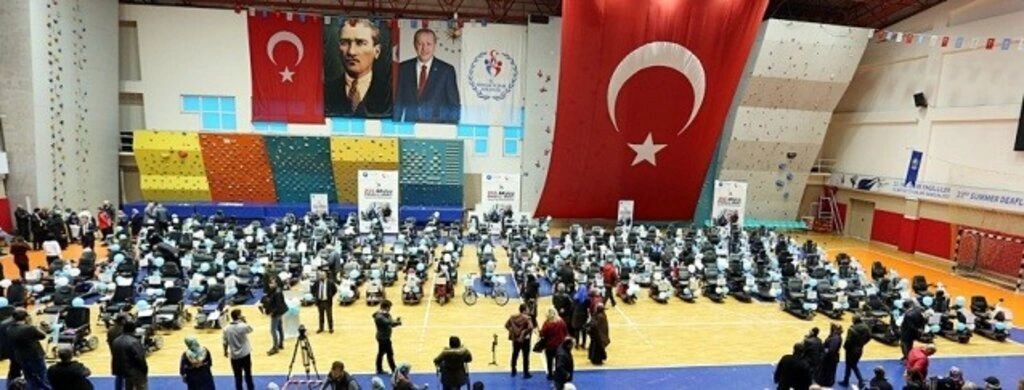 Canik’ten engellilere 255 akülü araç