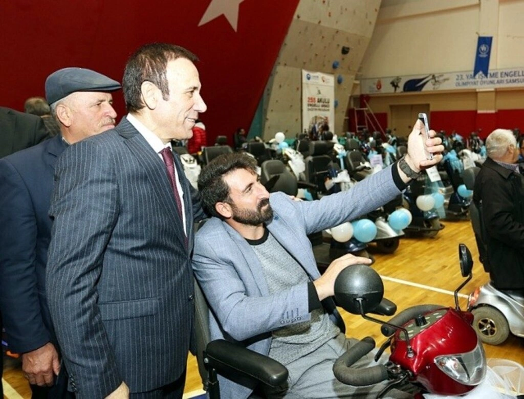 Canik’ten engellilere 255 akülü araç