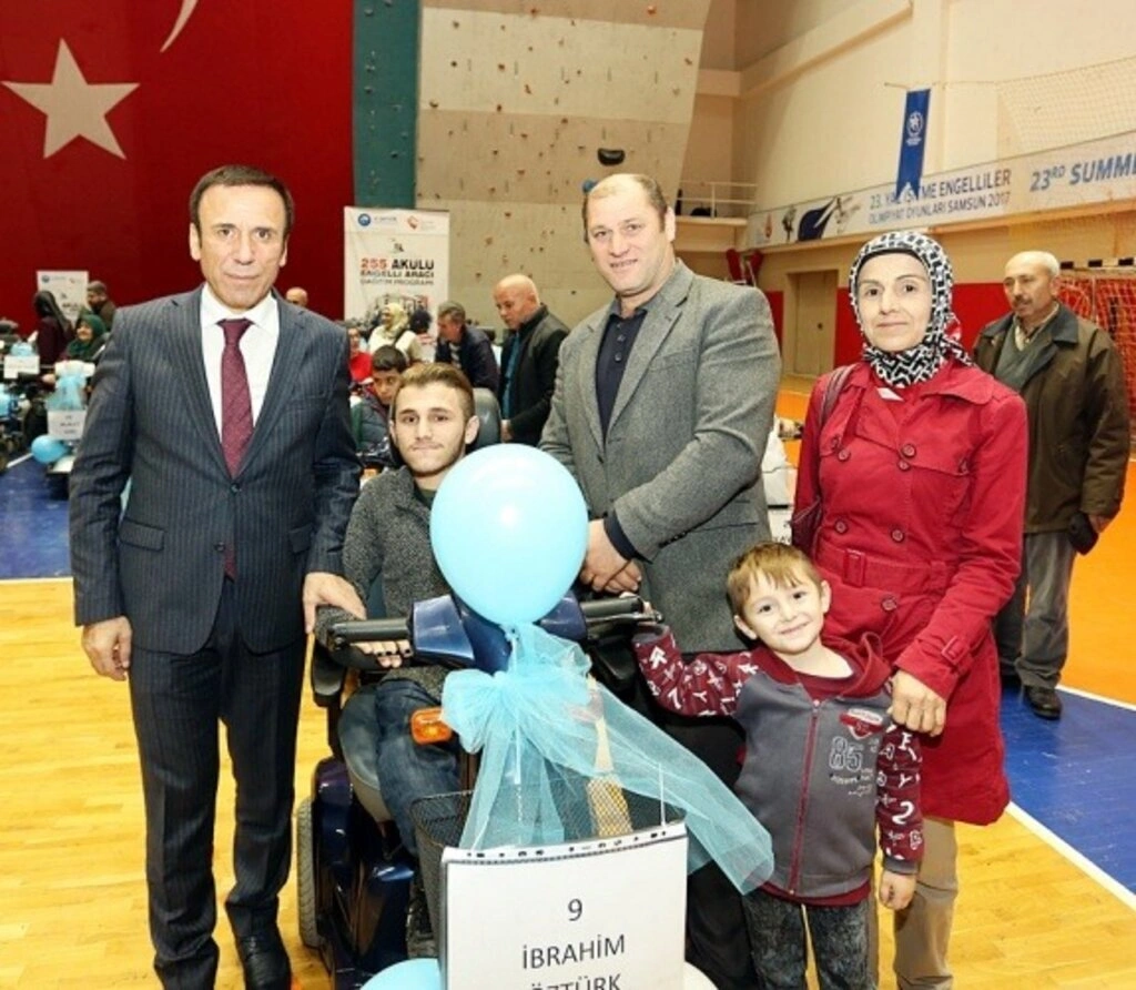 Canik’ten engellilere 255 akülü araç