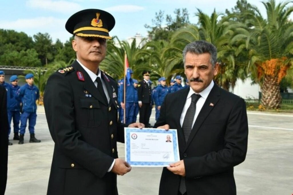 Samsun'da üstün başarı gösteren Jandarma Teşkilatı Mensuplarına ödül