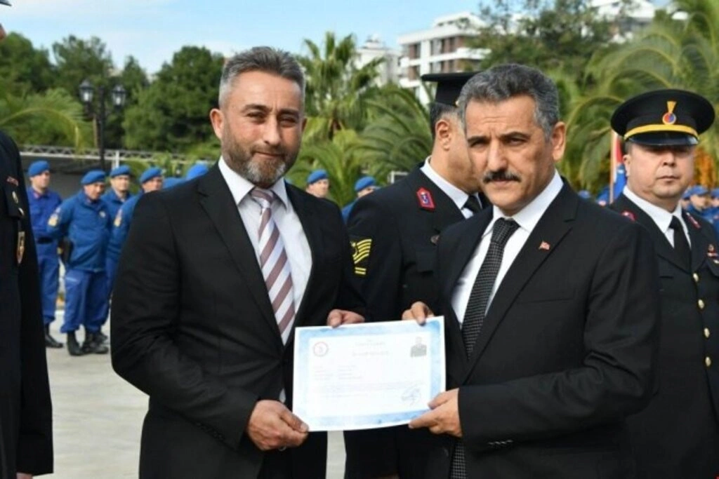 Samsun'da üstün başarı gösteren Jandarma Teşkilatı Mensuplarına ödül