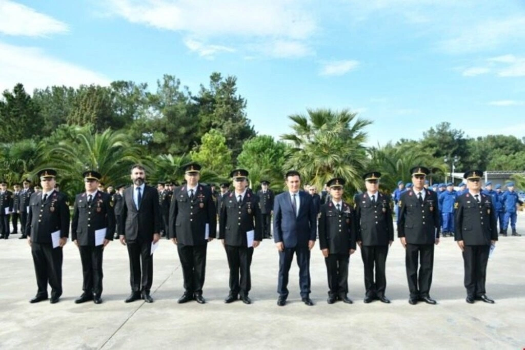 Samsun'da üstün başarı gösteren Jandarma Teşkilatı Mensuplarına ödül