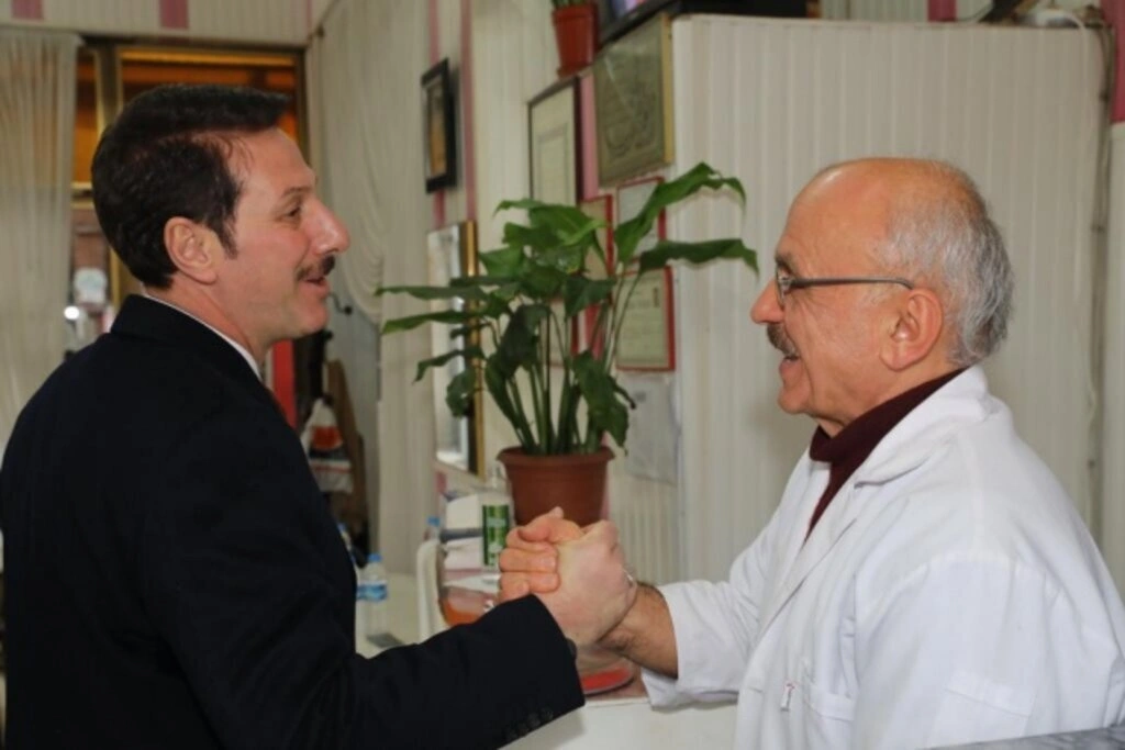 DEMİR VE TOK MUHTARLARLA BULUŞTU