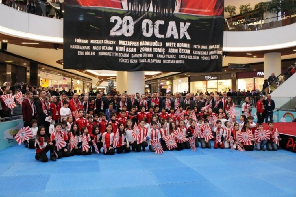 Samsun'un çocukları 20 Ocak’ı unutmadı