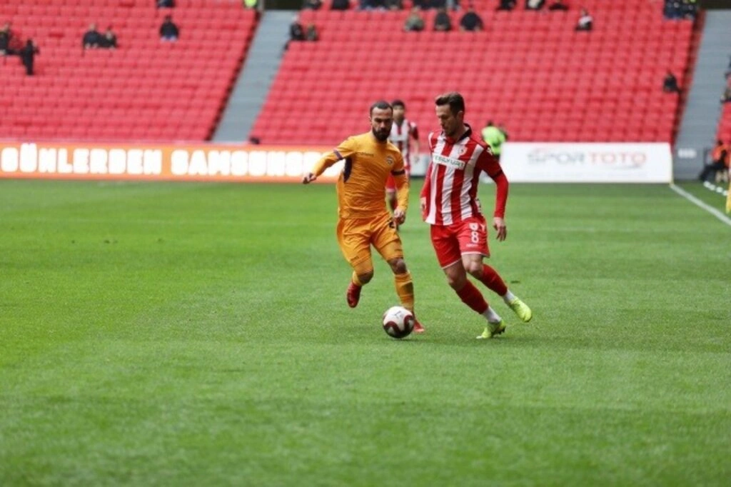 Samsunspor Eyüpspor maç fotoğrafları