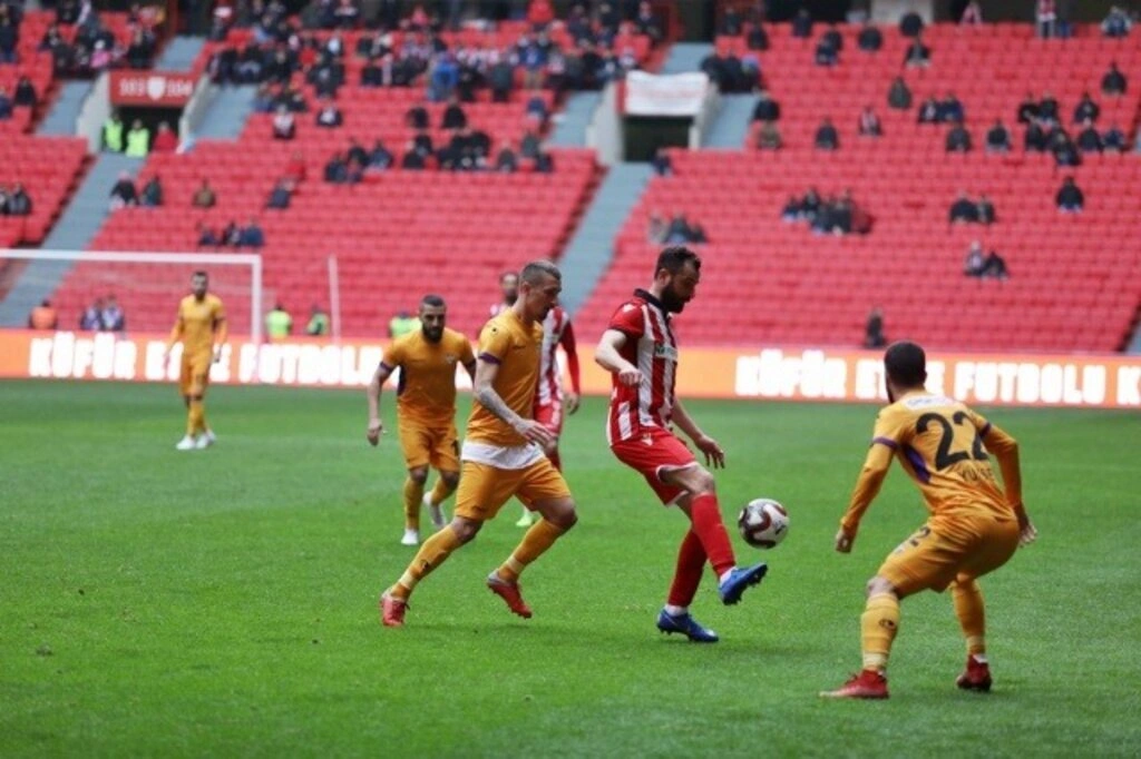 Samsunspor Eyüpspor maç fotoğrafları