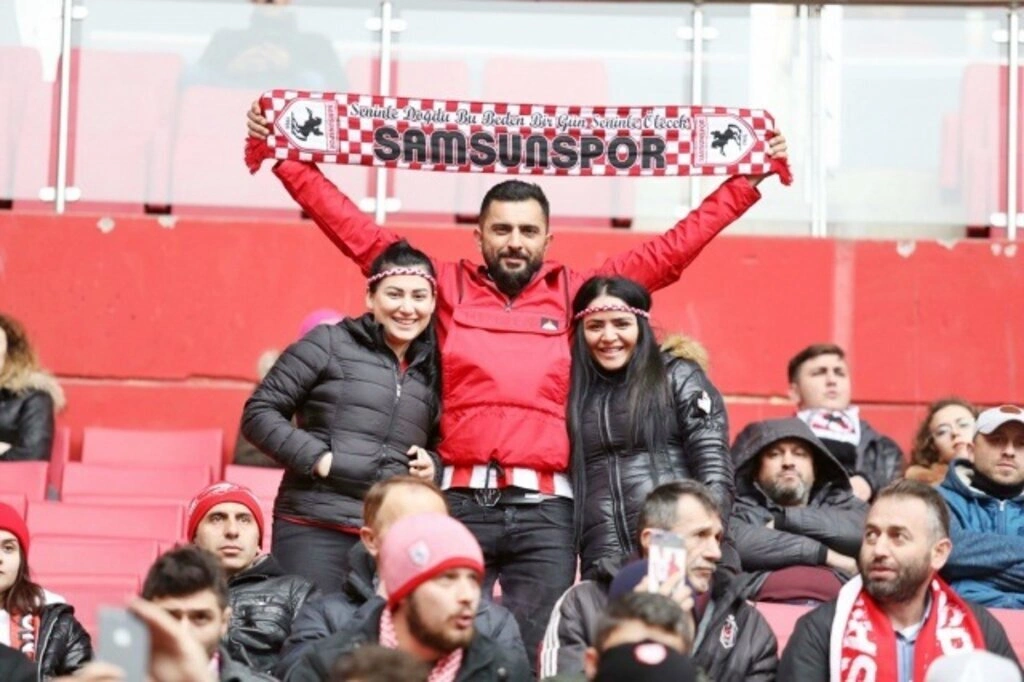 Samsunspor Eyüpspor maç fotoğrafları