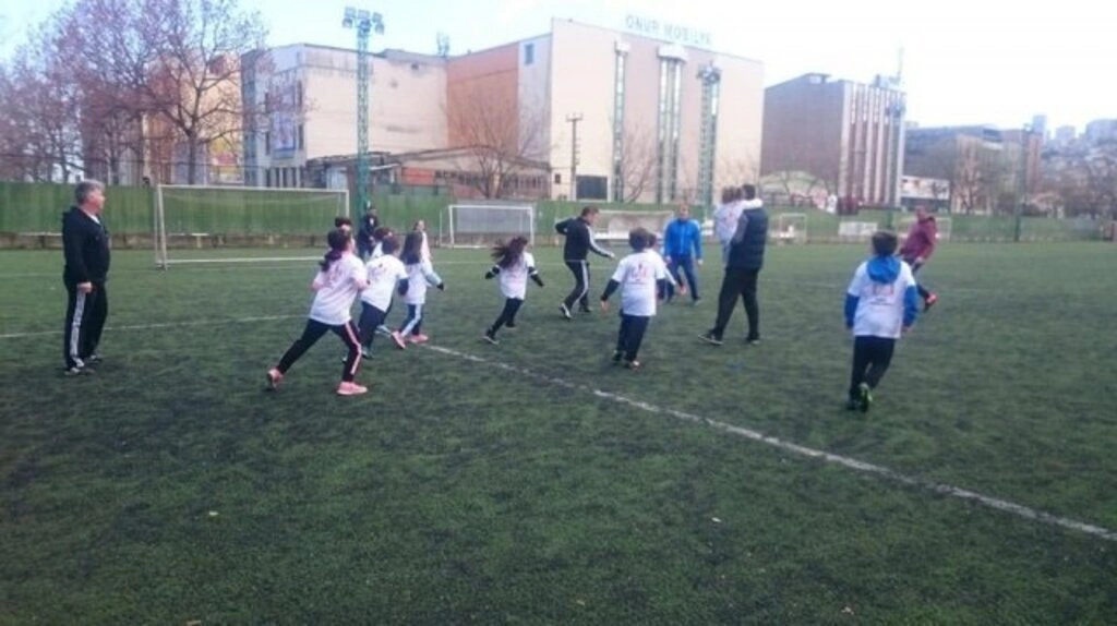 Canik Hasköy Cumhuriyet İlkokulu'ndan Babamla maçım var projesi