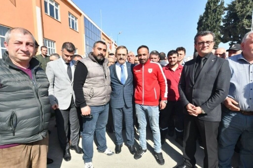 Başkan Zihni Şahin'den tüm personele veda