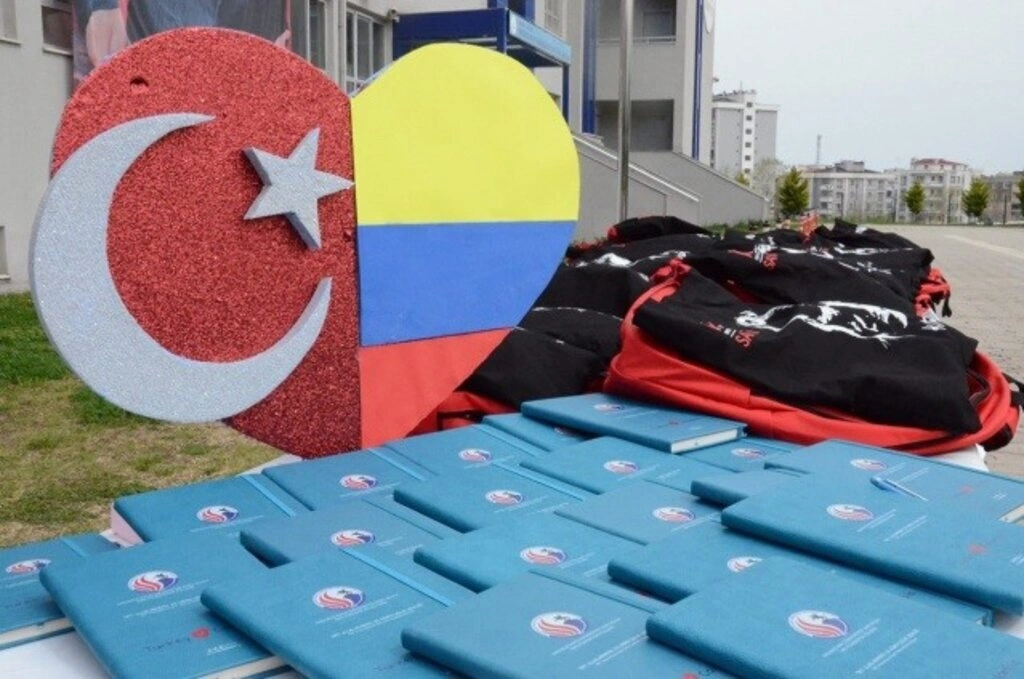 23 Nisan’ın Kolombiyalı Öğrencileri OMÜ Vakfı Kolejinde