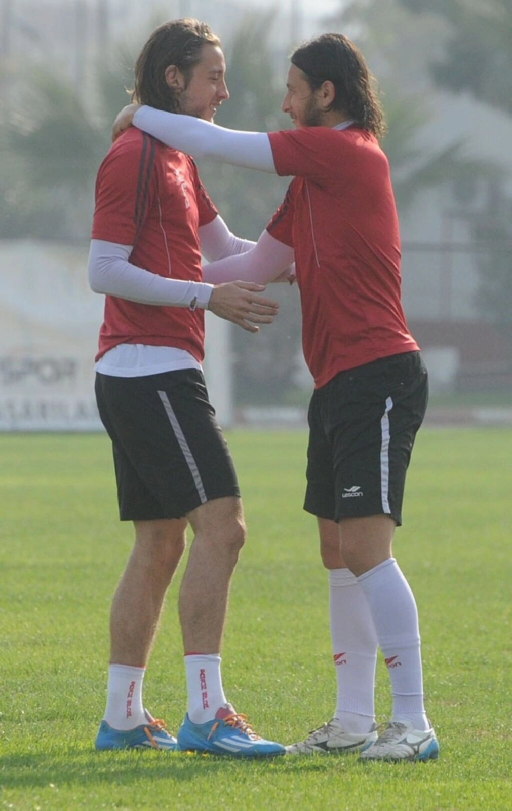 Samsunspor'da neşeli idman
