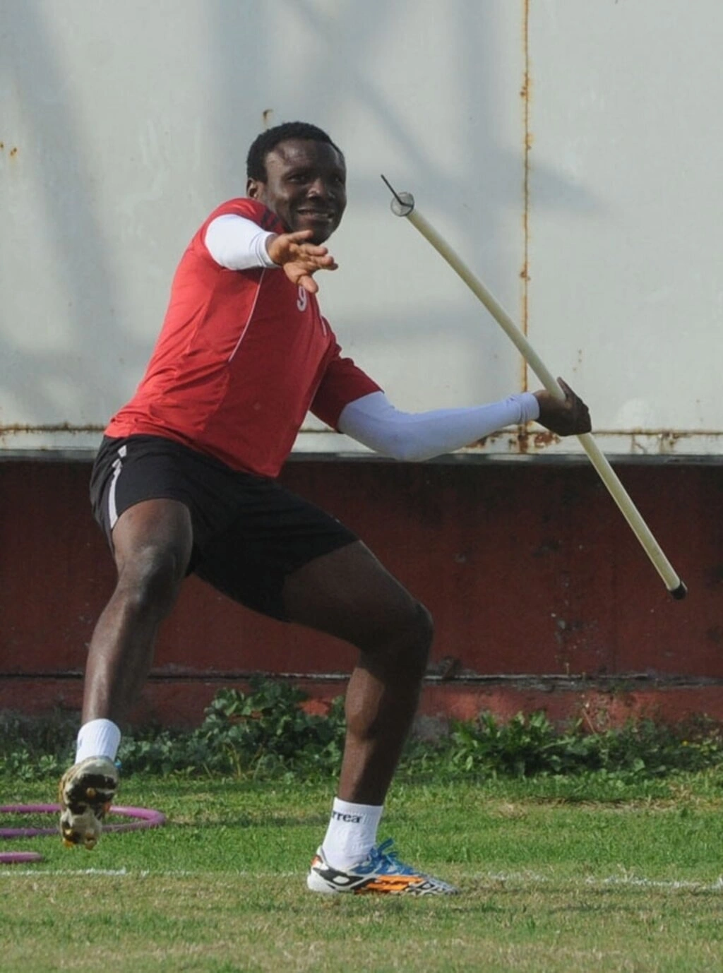 Samsunspor'da neşeli idman
