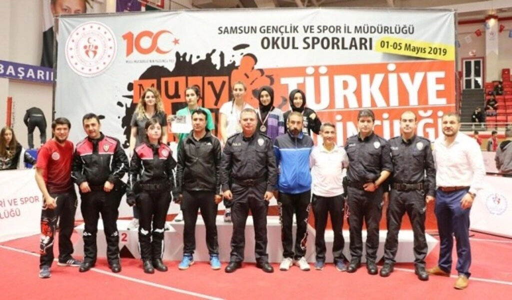 Samsun Okul Sporları Türkiye Şampiyonası sona erdi