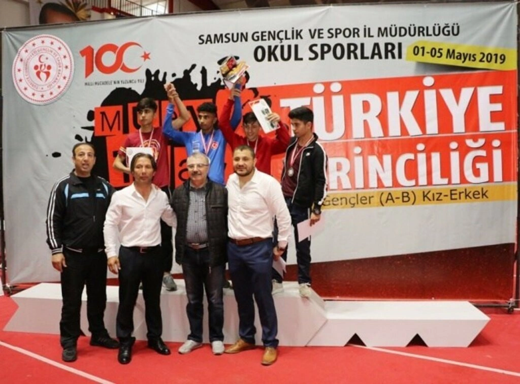 Samsun Okul Sporları Türkiye Şampiyonası sona erdi