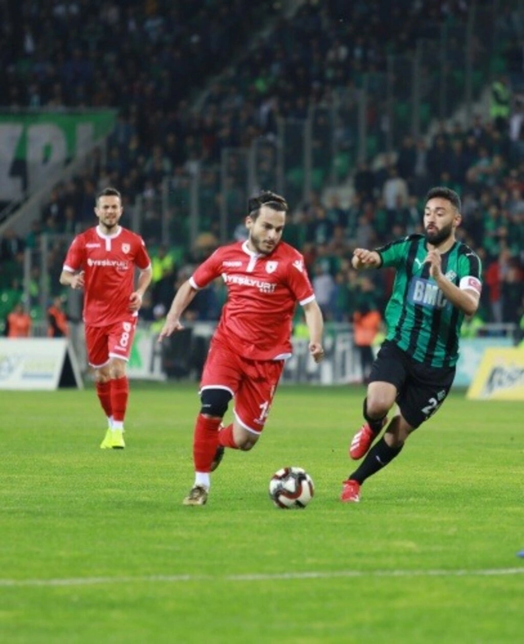 Sakaryaspor Samsunspor maç fotoğrafları