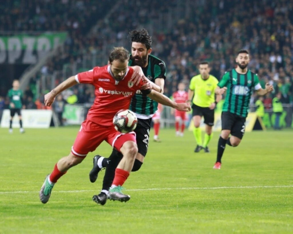 Sakaryaspor Samsunspor maç fotoğrafları