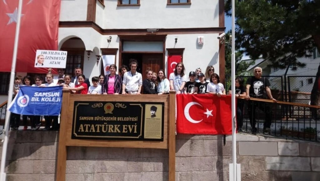 SAMSUN BİL KOLEJİ ÖĞRENCİLERİ KURTULUŞ YOLUNDAN HAVZA'YA GİTTİLER