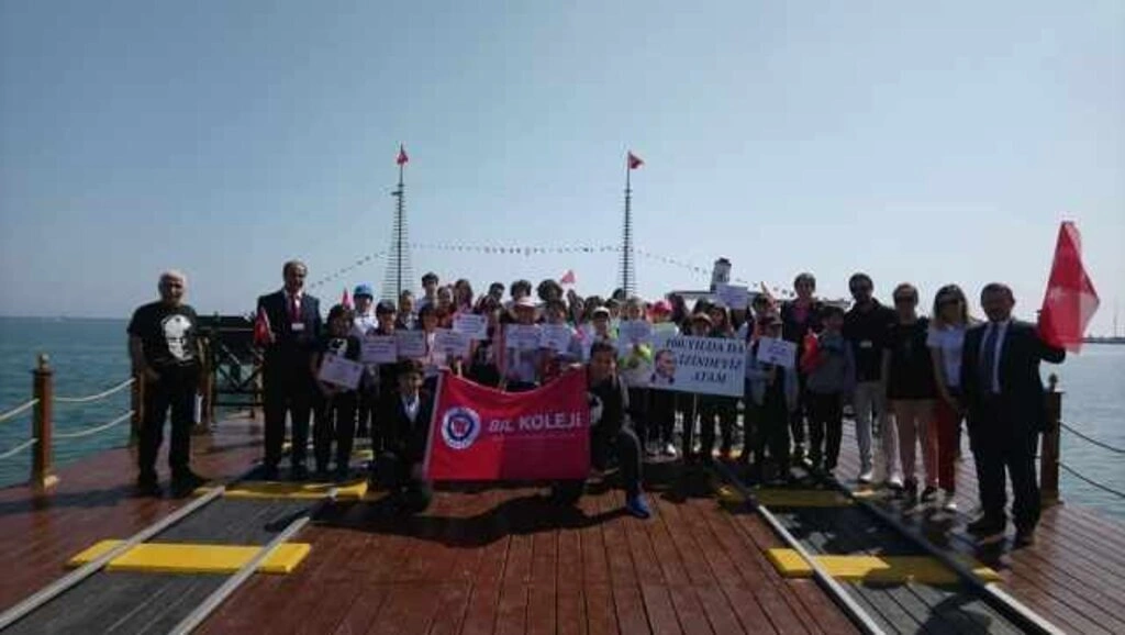SAMSUN BİL KOLEJİ ÖĞRENCİLERİ KURTULUŞ YOLUNDAN HAVZA'YA GİTTİLER