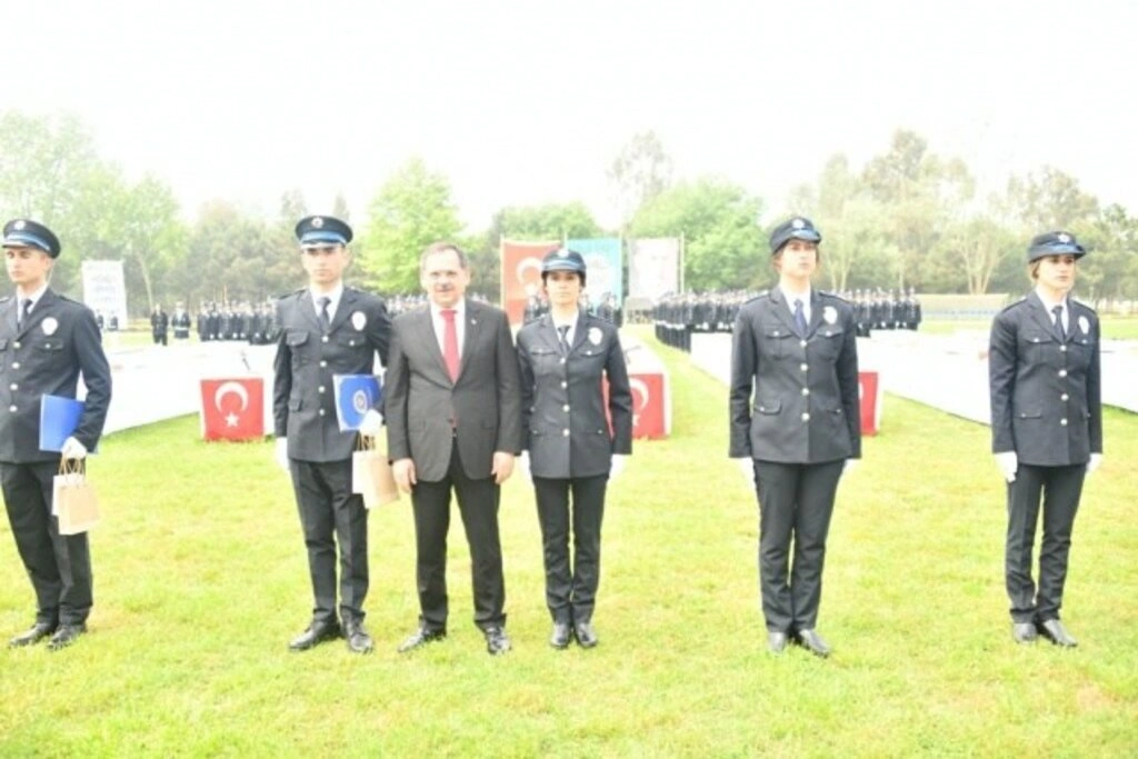 19 Mayıs Polis Meslek Yüksekokulu 17. Dönem'de 343 Genç Polis Mezun Etti