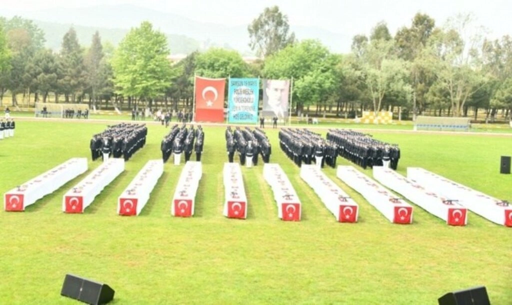 19 Mayıs Polis Meslek Yüksekokulu 17. Dönem'de 343 Genç Polis Mezun Etti