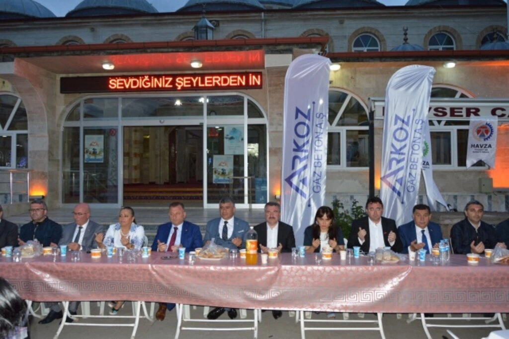 Havza'da 2 bin 500 kişilik iftar