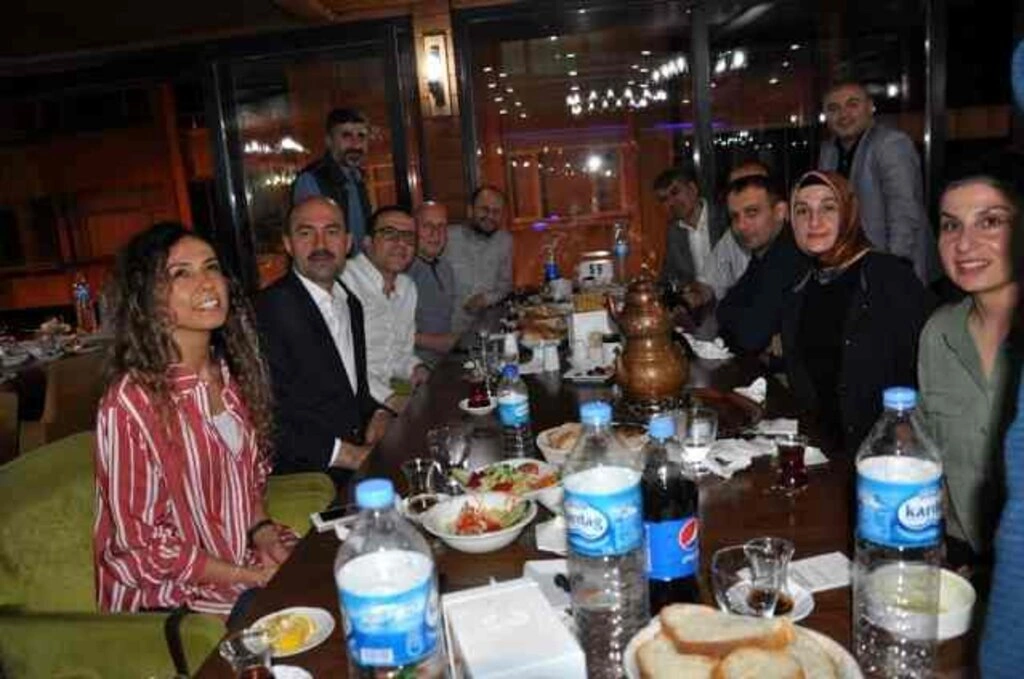Terme belediye personeli iftarda buluştu