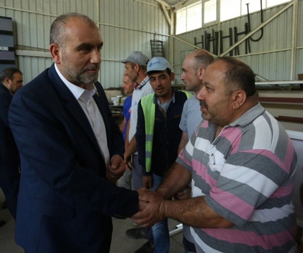 Canik’te Bayramlaşma Coşkusu Başladı