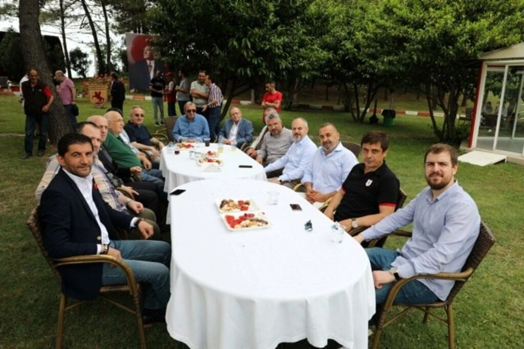 Samsunspor'da bayramlaşma