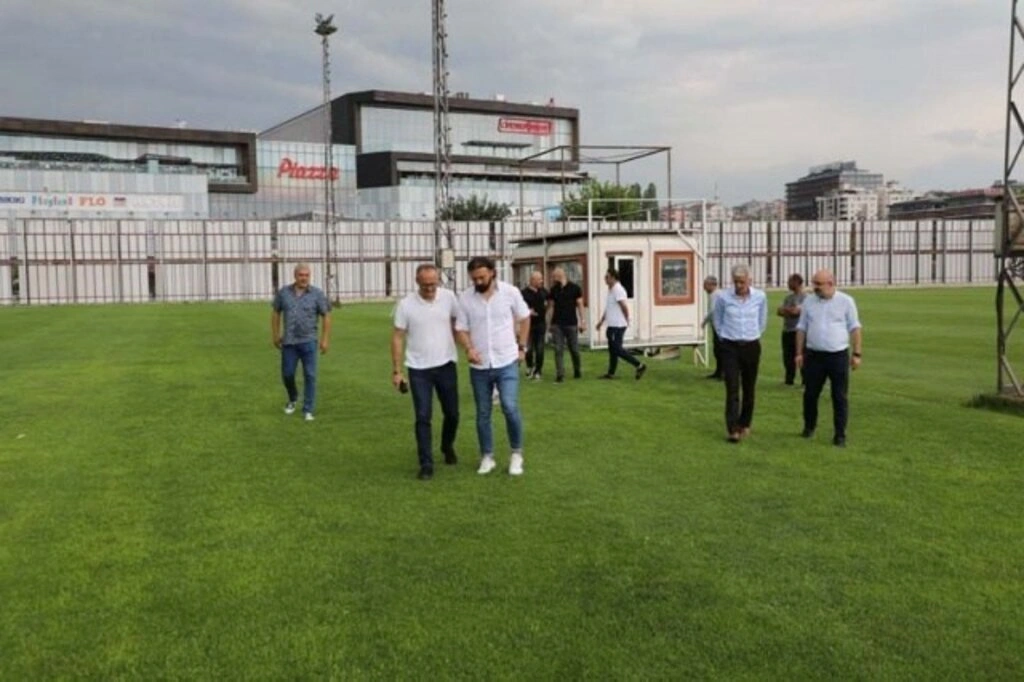 İrfan Buz Samsunspor tesislerini gezdi