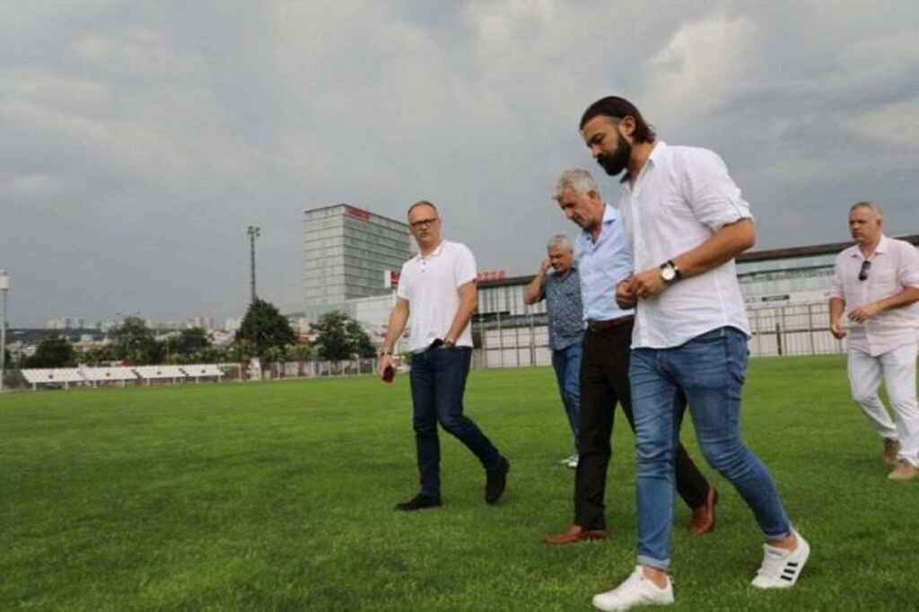 İrfan Buz Samsunspor tesislerini gezdi
