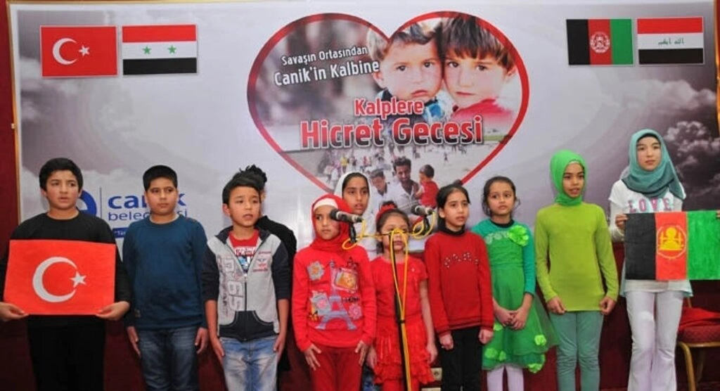 Canik Belediyesi tarafından düzenlenen Kalplere Hicret Gecesi fotoğrafları