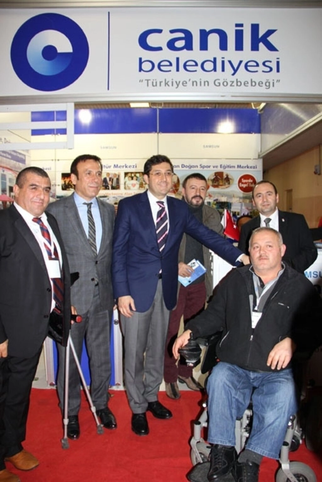 İstanbul'da düzenlenen Engelsiz Yaşam Fuarı'na Karadeniz'den katılan tek belediye olan Canik Belediyesi'nin standı büyük ilgi gördü.