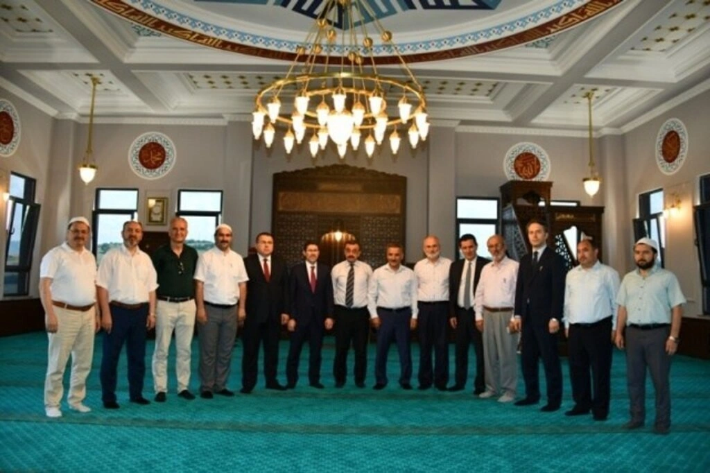 Adalet Camii Samsun Cezaevi'nin yanında ibadete açıldı