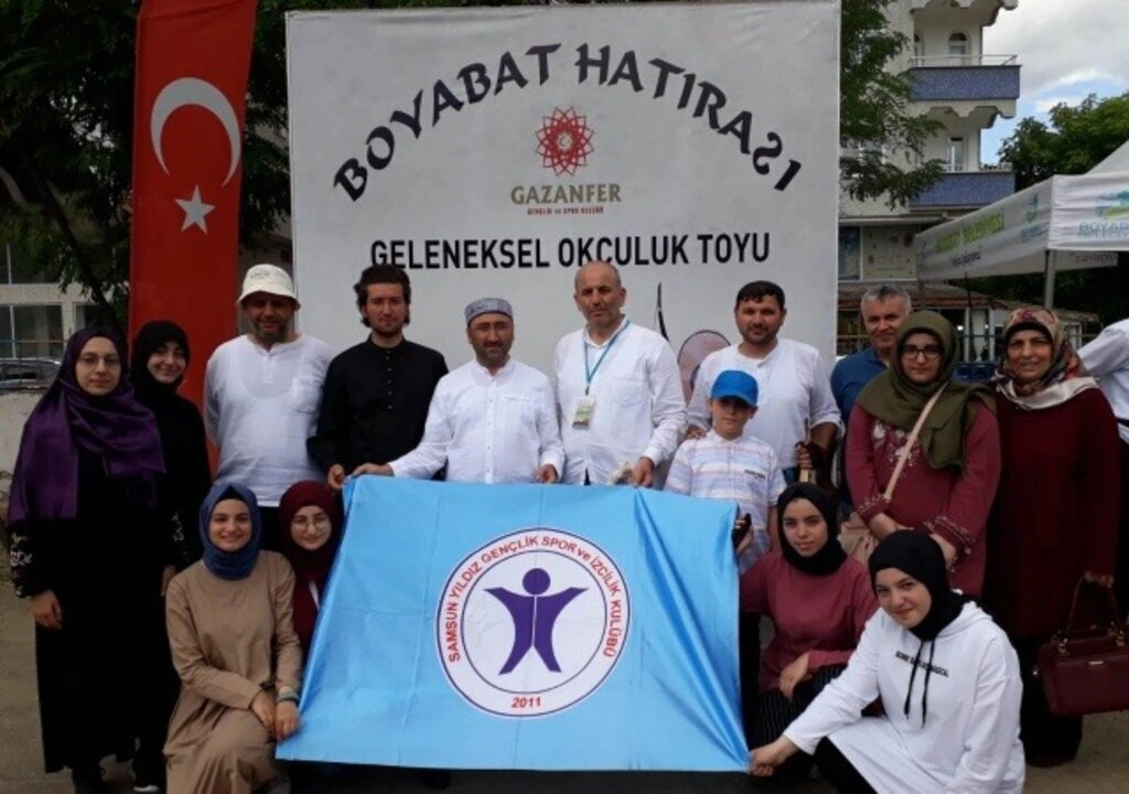 Samsun Takımı Geleneksel Okçuluk Yarışmasına Katıldı