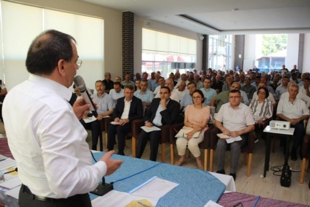 BAŞKANLAR VE MUHTARLAR ELELE GÜNDEM: BAFRA
